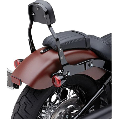 Cobra Detachable Backrest Kit - 11" - Softail (Black) Mini | 602-2022B