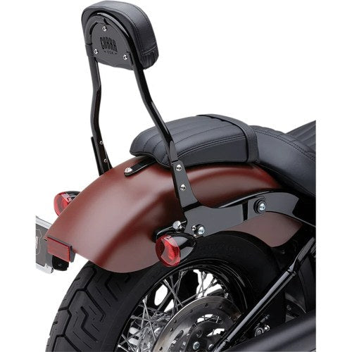 Cobra Detachable Backrest Kit - 14" - Softail (Black) Standard | 602-2006B