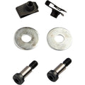 Cycle Visions Secure Fit HD Bag Fasteners (Black / Chrome) CV7292
