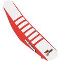 D'Cor Visuals Seat Cover (Red / White) 30-10-474