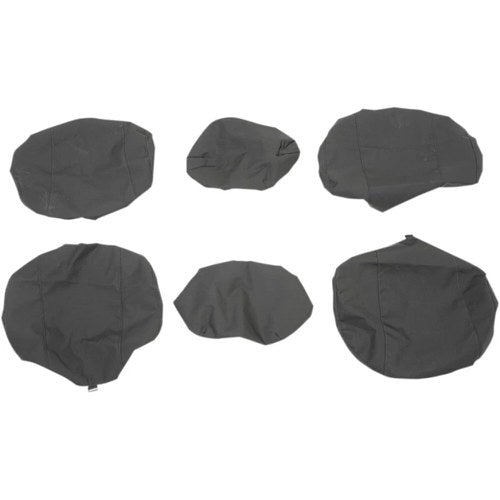 Moose Utility Division Neoprene Seat Cover - Defender (Black) Set | DEFBS-11
