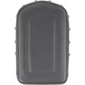 Saddlemen Sissy Bar Pad - Gravestone - Studded (Black) 0411Y