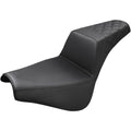 Saddlemen Step Up 2-Up Seat - Passenger Lattice Stitched (Black) 818-30-173