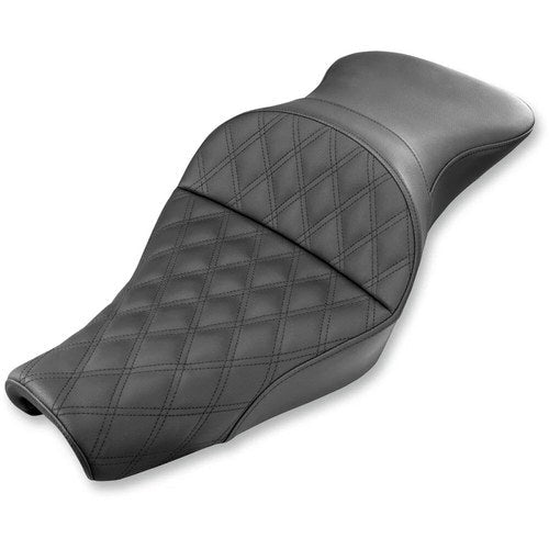 Saddlemen Explorer Seat - Diamond - XL w/3.3 Gallon Tanks (Black) 807-11-029LS