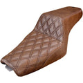 Saddlemen Step Up 2-Up Seat Diamond XL w/ 3.3 Gallon Tanks (Brown) 807-11-172BR