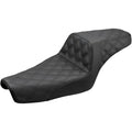 Saddlemen Step Up 2-Up Seat - Lattice Stitched - XL (Black) 807-11-175