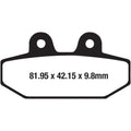 Ebc Semi-Sintered Metal Brake Pads / One Pair | Street | FA710V