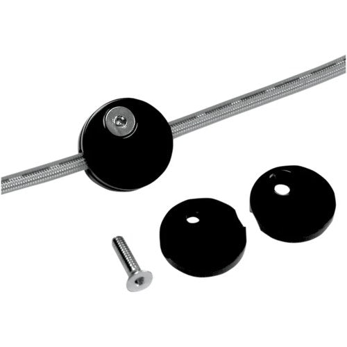 Accutronix Brake Line Sandwich - Black | BLC001-B