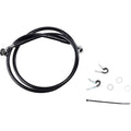 Drag Specialties Front Brake Line XL-C 04-13 Black | 660310-BLK