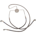 Drag Specialties +8" Brake Line - Front - Stainless Steel - FLHR94-07 | 644410-8