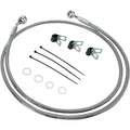 Drag Specialties +4" Brake Line - Front - Stainless Steel - 00-07FLST | 660214-4