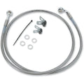 Drag Specialties +6" Brake Line - Front - Stainless Steel - 99-07FXST | 640210-6