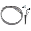 Drag Specialties +8" Brake Line - Front - Stainless Steel - Fxd 95-9 | 640113-8