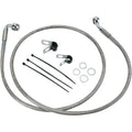 Drag Specialties +6" Brake Line - Front - Stainless Steel - Fxd 00-5 | 640112-6