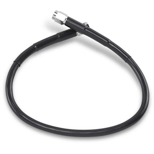 Drag Specialties Universal Brake Line - Black - 17" | 817-BLK
