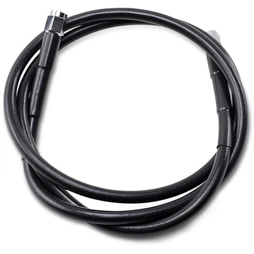 Drag Specialties Universal Brake Line - Black - 46" | 846-BLK