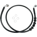 Drag Specialties +6" Brake Line - Front - Black Vinyl - FLSTN08-14 | 680219-6BLK