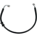Drag Specialties Rear Brake Line Fxd 08-17 Black | 660111-BLK