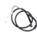 Drag Specialties Brake Line - 15-17 Softail - Black +4" | 618300-4BLK