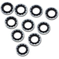 Drag Specialties Banjo Bolt Sealing Washers - 3/8"/10mm - 10 pack | 348014HC-3