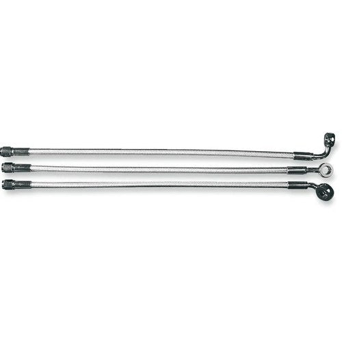 Magnum Scii Upper Brake Line - Non-ABS - Sterling Chromite - 3/8" - 27" | 37127