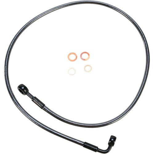 Magnum E-Z Align Front Brake Line - Black Pearl - 52" - 180/90 Degree | 46452SW
