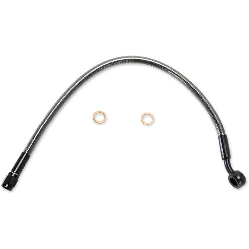 Magnum Black Pearl Upper Brake Line - ABS - 10mm/35 Degree - 15" | AS47115