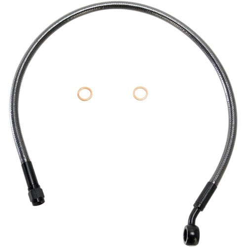 Magnum Black Pearl Upper Brake Line - ABS - 10mm/35 Degree - 21" | AS47121