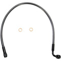 Magnum Black Pearl Upper Brake Line - ABS - 10mm/90 Degree - 21" | AS47221