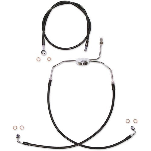 Magnum XR Brake Line Kit - 23" - Black | SBC1305-23