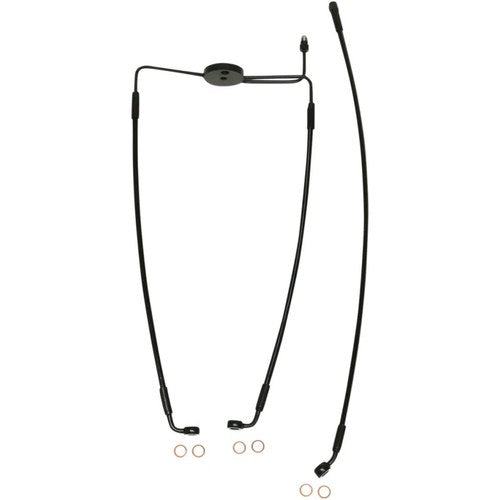 Magnum XR Brake Line Kit - 25" - Black | SBB1310-25