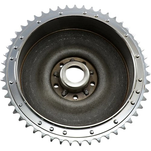 Drag Specialties Brake Drum with Sprocket - 63-66 | 06-0129-BX-LB2
