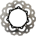 Galfer Wave Brake Rotor - Rear - Black Carrier | DF834FLW