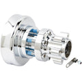 Arlen Ness x Cartridge Wheel Hub with Tpms - Rear - Chrome - Chief | 71-753