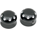 Covingtons Axle Caps - Black - Flst | C0010-B