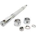 Drag Specialties Chrome Axle Kit - Front - 00-07 Flt | 16-0324NU