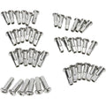 Drag Specialties Wheel Spoke Nipples, Stainless Steel, 40 Pack | 16-0500SS42-HC3