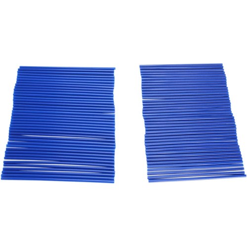 Emgo Wheel Spoke Covers - Blue - 80 Pack | 16-26095