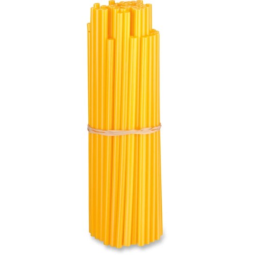 Moose Racing Wheel Spoke Skin Covers - Yellow - 80 Pack | O15-6580Y