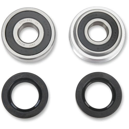Pivot Works Wheel Bearing and Seal Kit - Double Seal - Rear | PWRWK-H20-006