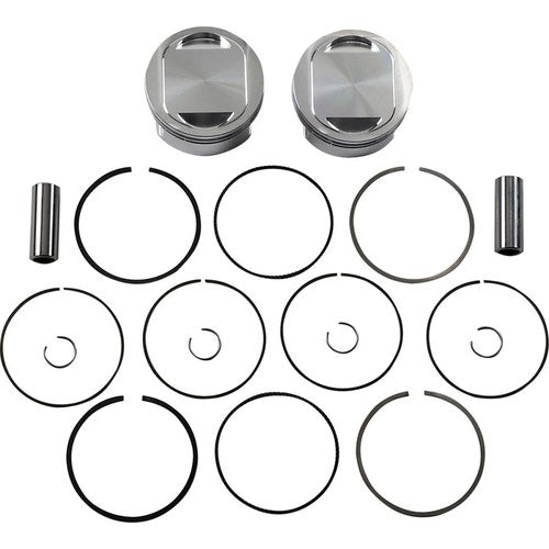 Je Pistons Piston Kit - 107" - Twin Cam - 3.937" Bore | 317211