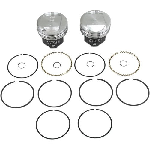 KB Performance Hypereutectic Piston Kit - +0.020" - 3.498" Bore | KB266.020.3