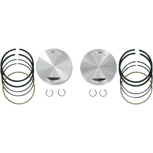 S&S Cycle Piston Kit - +0.010" - 4.000" Bore | 92-1411