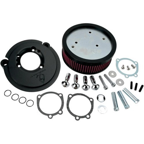 Arlen Ness Big Sucker Stage I Air Filter Kit - 91-19 XL Stock (Black) 18-826