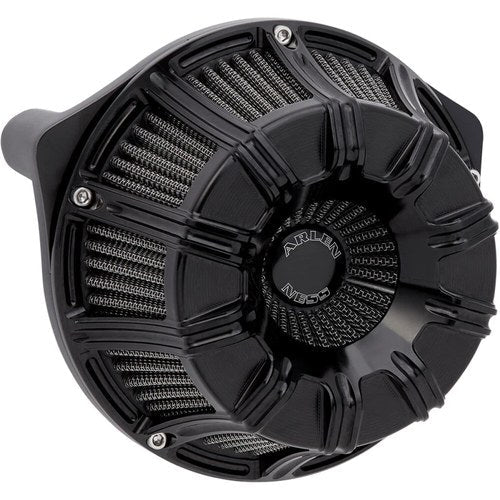 Arlen Ness Inverted Sucker Air Cleaner (Black) 600-010