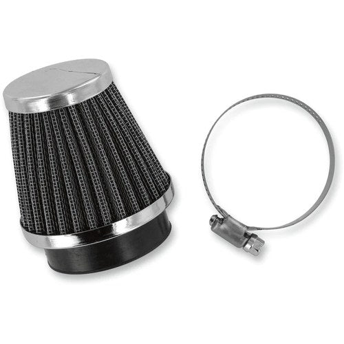 Emgo Clamp-On Pod Air Filter - 52mm (Chrome) 12-55752