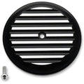 Joker Machine Cover Air Cleaner Finned (Black / Chrome) 02-220-2