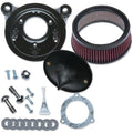 S&S Cycle Air Cleaner Stealth 08-17 Throttle By Wire (Black) 170-0301B