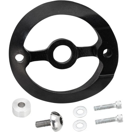 S&S Cycle Adapter Air Cleaner Cover 14-16FLT (Black) 170-0261