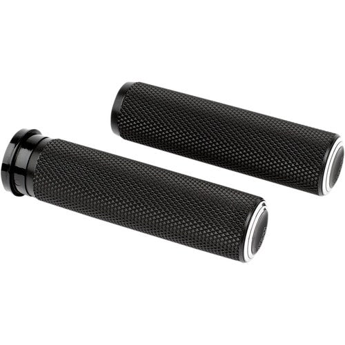 Arlen Ness Black Dual Ring Grips for Tbw | 07-310